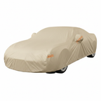 10-Layer Water-Resistant Reflective Vehicle Cover With Straps