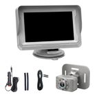 1080P Baby Car Camera System With 4.5 Inch LCD Dashboard Monitor