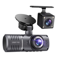 1080P Triple Channel Dash Cam Front Rear and Cabin Recording