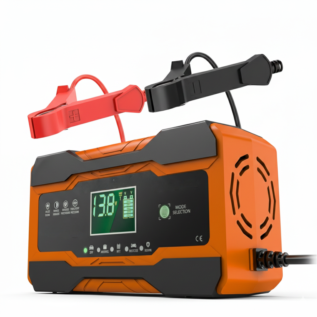 10A 12V/24V Automatic Lead-Acid Battery Charger and Maintainer