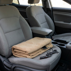 12V Heated Car Blanket Portable Fleece Travel Throw for Vehicles
