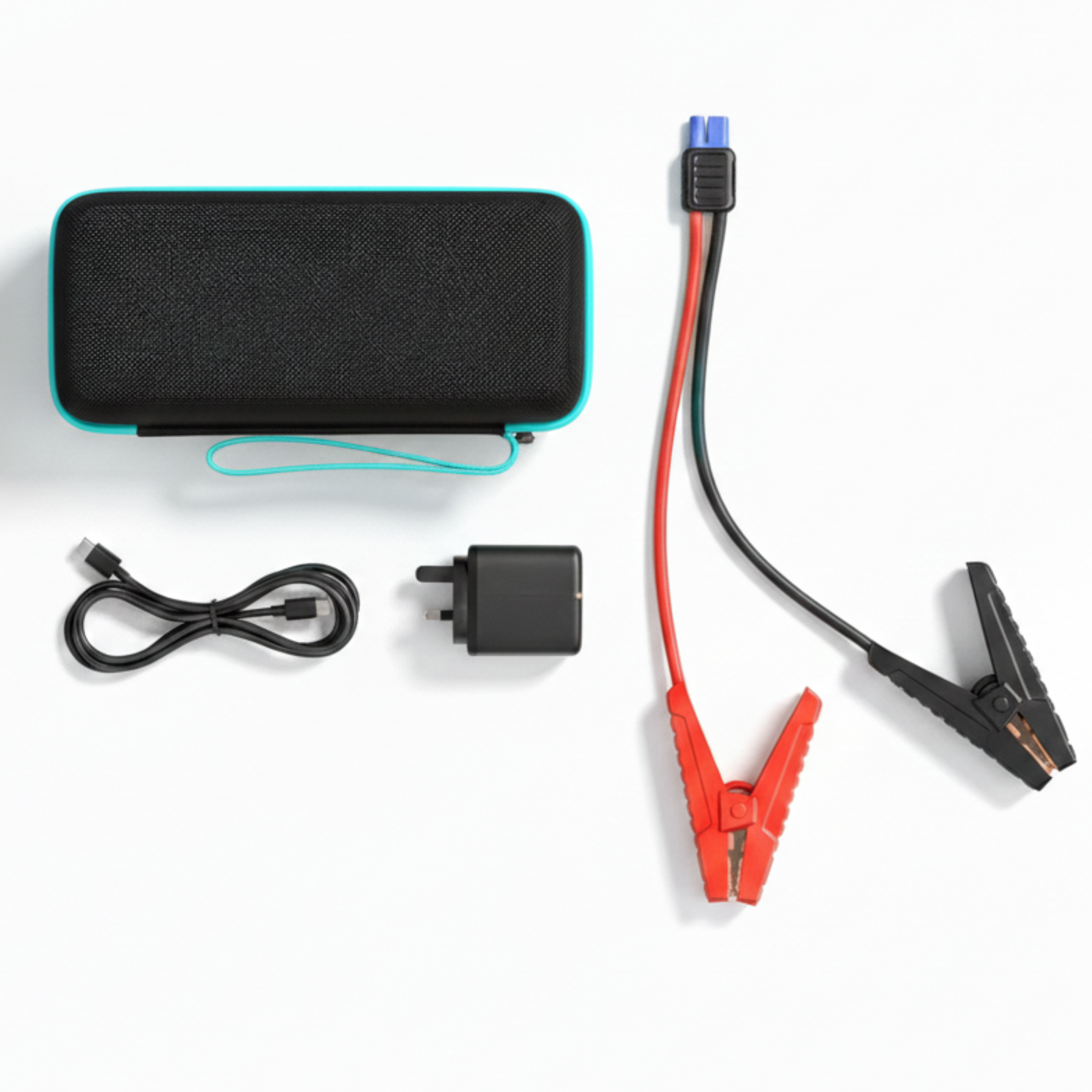 12V Jump Starter Pack with 65W USB-C PD, LCD, and LED Flashlight