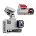 170° Wide Angle 4K Front and Rear Dash Cam with GPS, Dual-Band WiFi