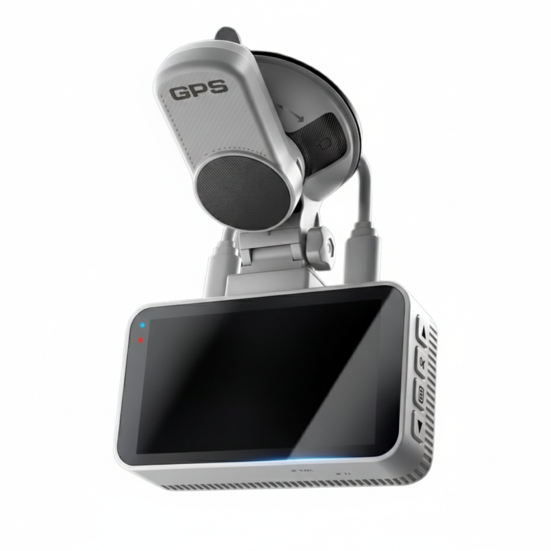 170° Wide Angle 4K Front and Rear Dash Cam with GPS, Dual-Band WiFi