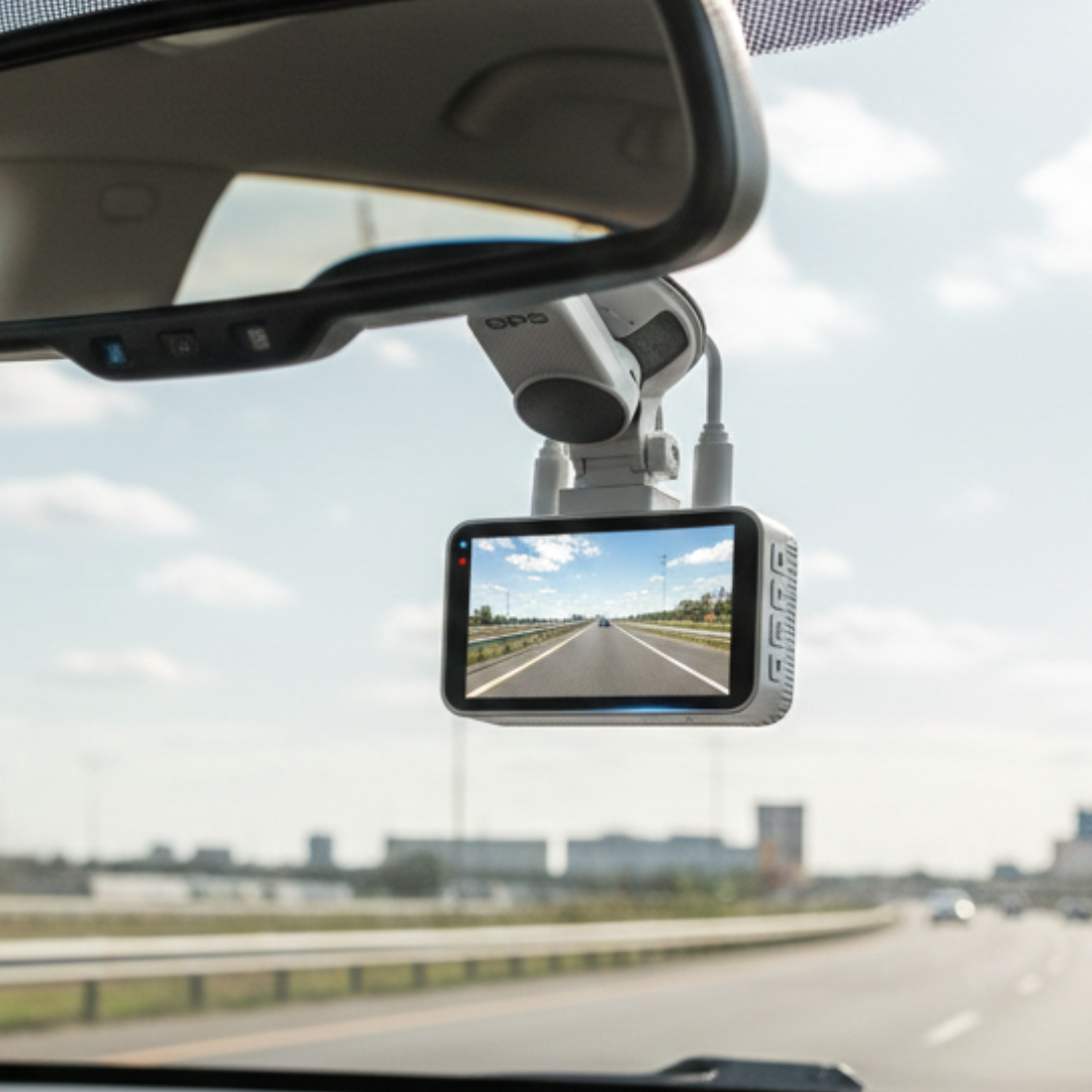 170° Wide Angle 4K Front and Rear Dash Cam with GPS, Dual-Band WiFi