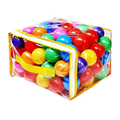 2.2-Inch Ball Pit Balls in 7 Colors with Reusable Storage Bag