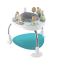 2-in-1 Baby Activity Jumper and Activity Table with Toys for 6–24 Months