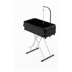 2-in-1 Foldable Pet Bathtub & Grooming Table with Drain Hose
