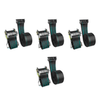 2 in x 16 ft E-Track Ratchet Tie-Down Straps for Cargo, 4 Pack