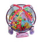3-in-1 Baby Play Mat with Ball Pool, Hanging Toys