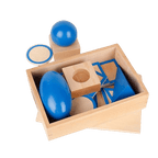 3D Geometric Solids – Durable Wooden Math Learning Set