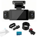 4-Channel Windshield Dash Cam with Multi-View 1080P Video Capture