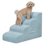 4-Step Pet Ramp Stairs for Beds and Sofas for Small Dogs and Cats