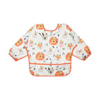 5-Pack Waterproof Long-Sleeve Bibs, Stain-Resistant & Adjustable