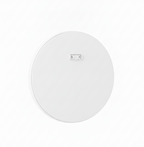 White Round Beveled Edge Mirror