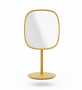 Yellow Accent Vanity Table Mirror