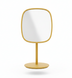 Yellow Accent Vanity Table Mirror