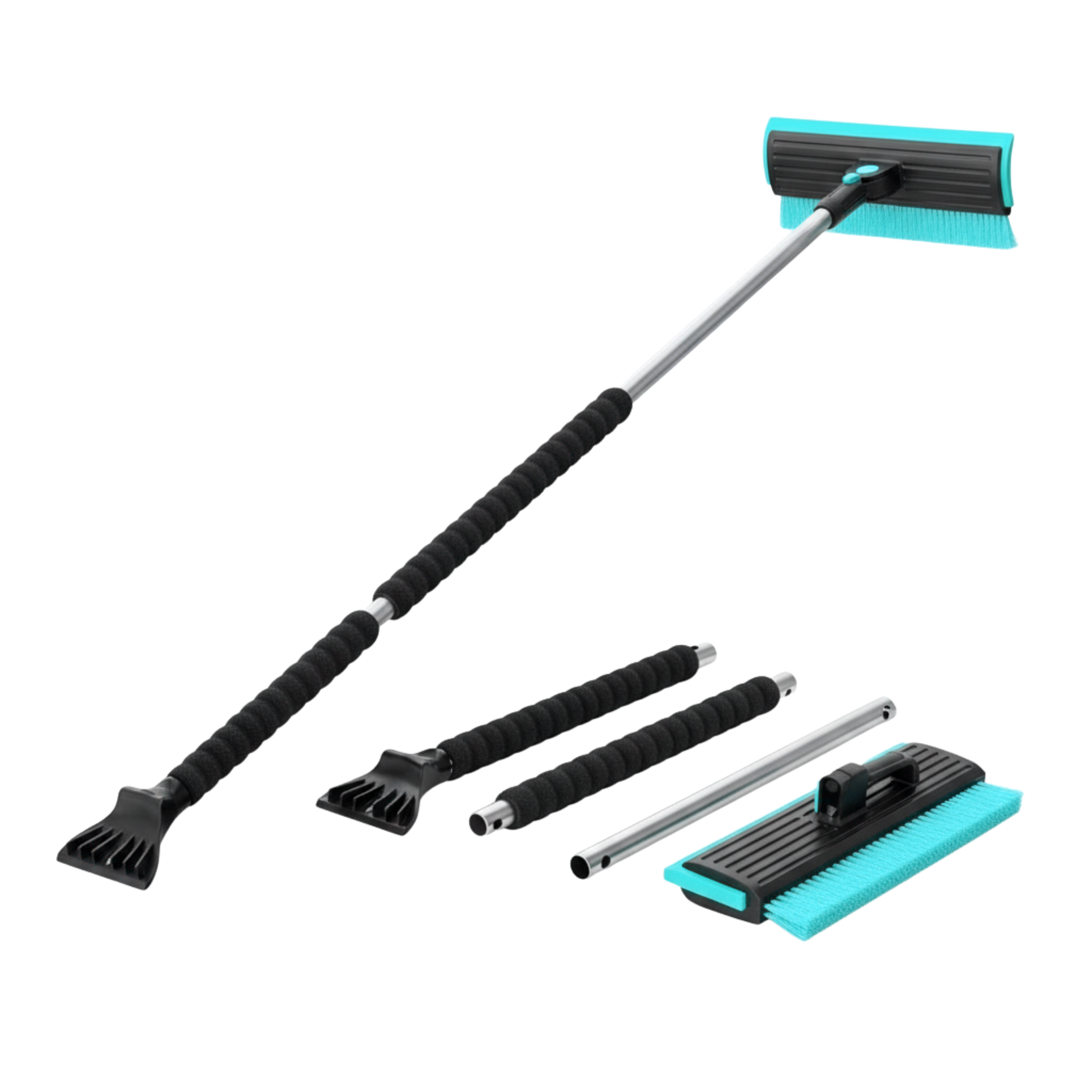 55.7 in Detachable Snow Brush and Ice Scraper for Windshields