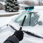 55.7 in Detachable Snow Brush and Ice Scraper for Windshields