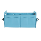 70L Car Trunk Organizer Collapsible Cargo Storage Bin with Pockets