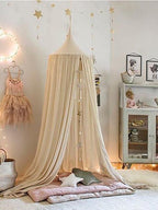 9ft Baby Canopy in Chiffon Cotton, Hanging Tent for Bedroom Nursery
