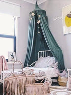 9ft Baby Canopy in Chiffon Cotton, Hanging Tent for Bedroom Nursery