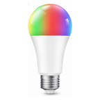 A19 E26 120V RGBWW WiFi Bluetooth Smart LED Bulb, 800 Lumens