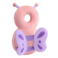 Adjustable Baby Head Protector with Soft Padding and Animal Design