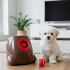Automatic Ball Launcher for Pets, Interactive Fetch Toy Machine