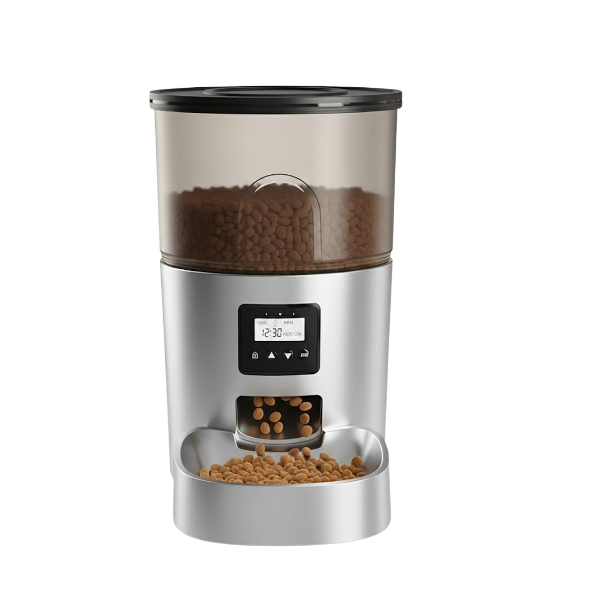 Automatic Cat & Dog Feeder 3L Timed Food Dispenser with Dual Power Supply