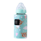 Baby Bottle Warmer Wrap – Portable USB Heating Cover for Baby Milk