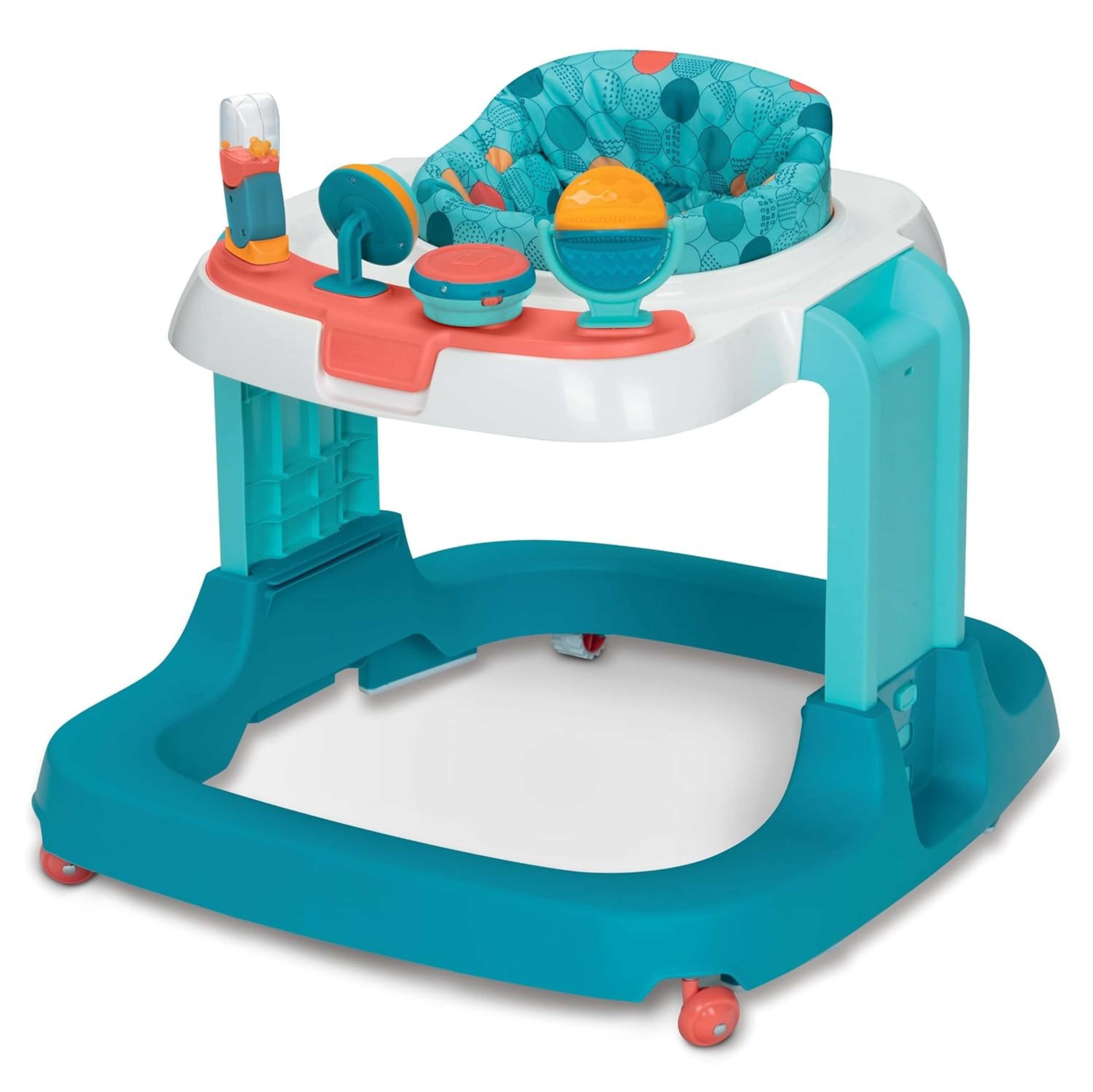 Baby Walker with Music, Lights and Toys with Adjustable Height