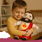 Breathing Jesus Plush Toy – 15-inch Soothing Bedtime Companion