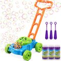 Bubble Lawn Mower Toy for Toddlers Outdoor Bubble Blower Fun