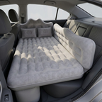 Car Back Seat Inflatable Sleeping Pad with 12V Pump and Pillows