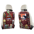 Car Backseat Organizer with 10 Inch Tablet Holder 2 Pack Set