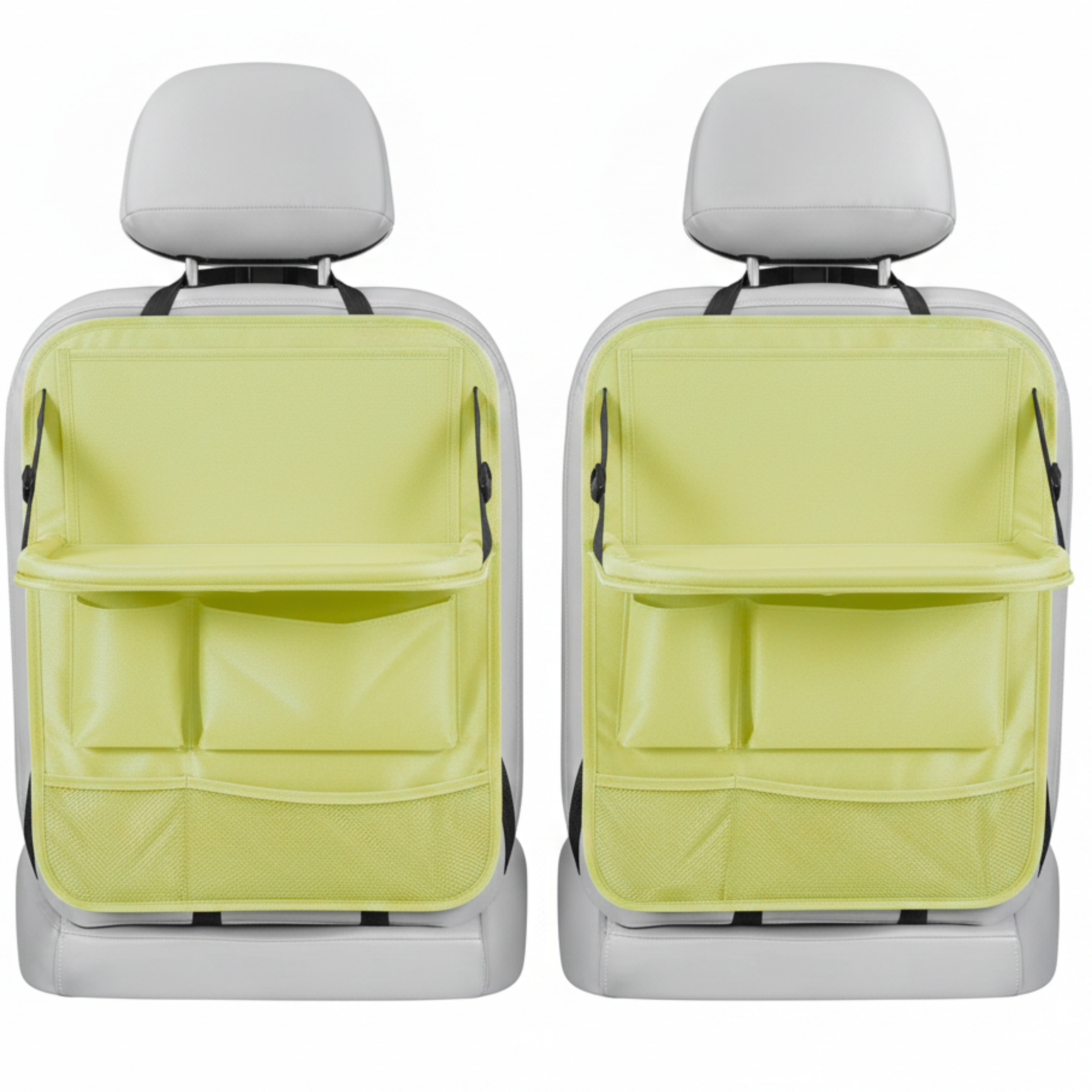 Car Backseat Organizer with Tablet Holder and Storage Pockets