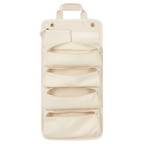 Car Roll Up Tool Bag Organizer with Compartments and Detachable Pouch