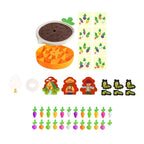 Carrot Harvest Memory Game with Colorful Vegetables