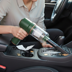 Cordless 120W 9000Pa Handheld Car Vacuum Air Duster With LED