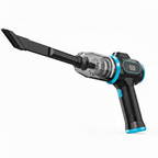 Cordless Car Vacuum 17,000 Pa, HEPA, USB-C, LCD, Multi-Nozzle