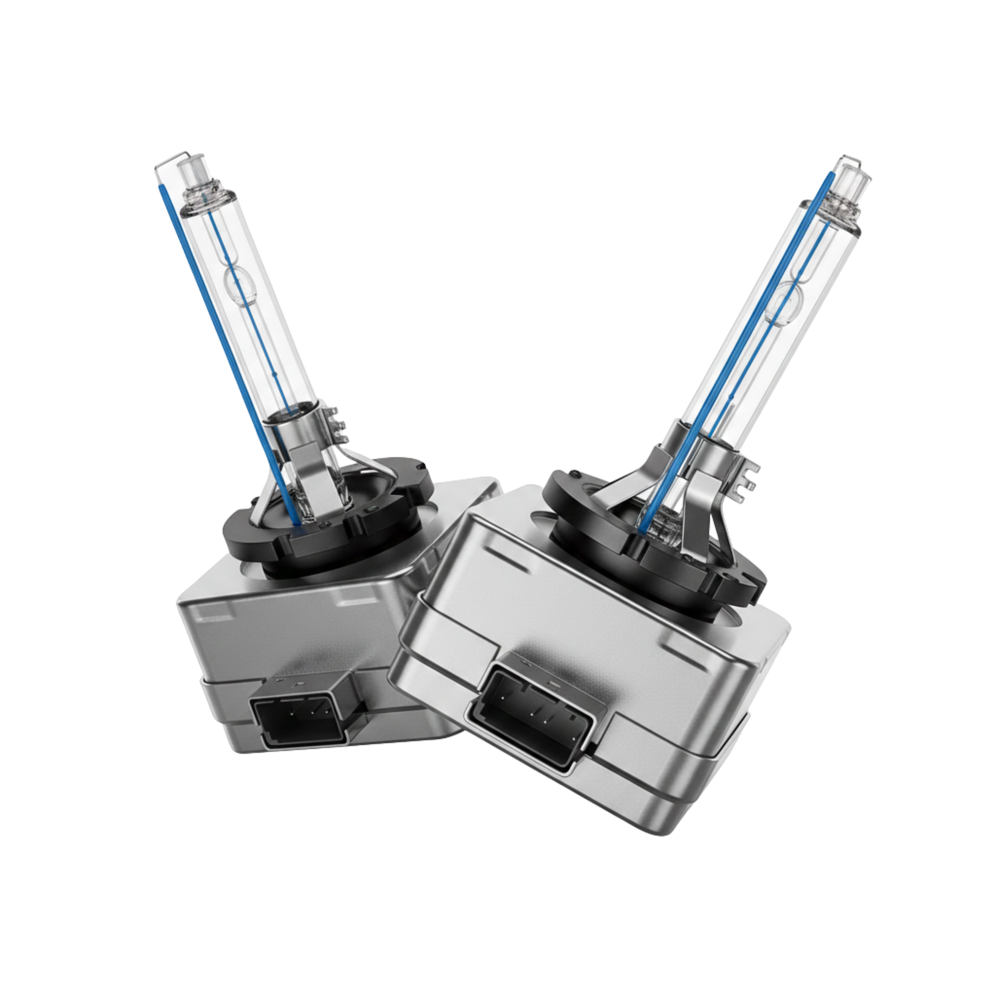 D1S D2S D3S HID Xenon Bulbs 6000K/6500K, OEM Socket Fit, 2-Pack