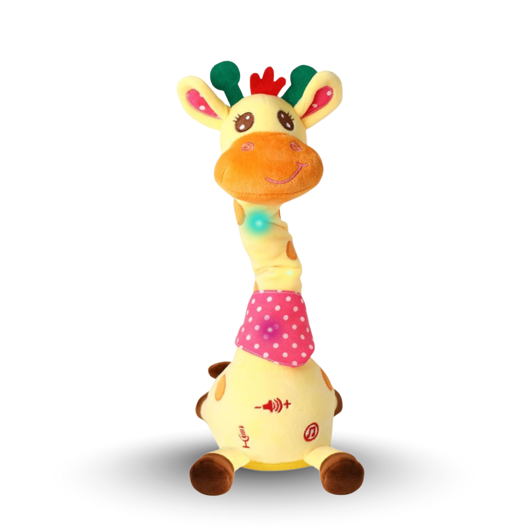 Dancing Talking Plush Toy with LED Lights Music and Voice Recording