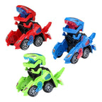 Dinosaur Car That Transforms Equipped With LED Lights