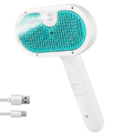 Dog & Cat Steam Grooming Brush with Mist Spray and Self-Cleaning