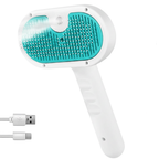 Dog & Cat Steam Grooming Brush with Mist Spray and Self-Cleaning