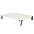 Dog Cot Bed With Breathable Mesh And Steel Frame For Indoor Outdoor