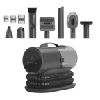 Dog Grooming Vacuum Kit with Hair Trimming Tools and 2L Dust Cup