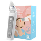 Electric Nasal Aspirator for Baby 3 Suction Modes, 3 Silicone Tips
