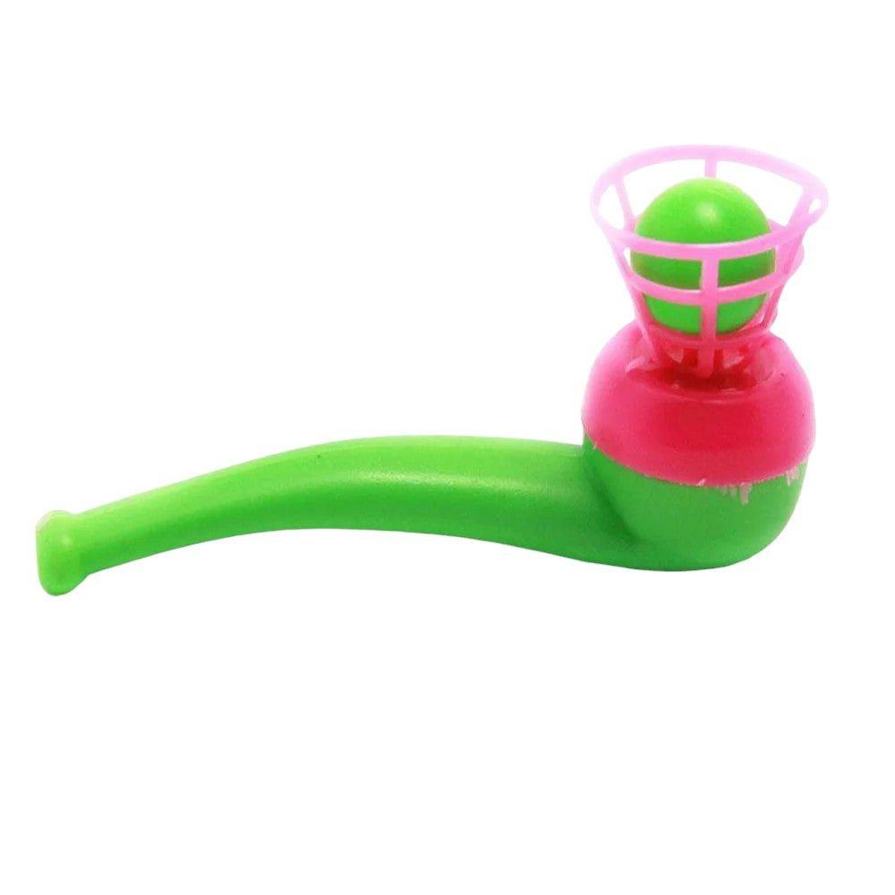 Floating Blow Pipe Ball Game Airflow Precision Challenge